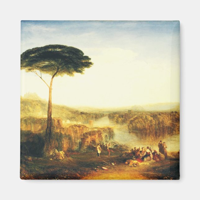 Aimant Le pèlerinage de Childe Harold de Joseph Turner (Devant)