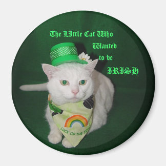 Aimant Le petit chat qui Recherché être irlandais