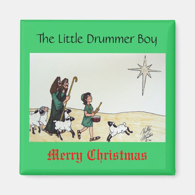 Aimant Le Petit Drummer Boy, Mer... (Devant)