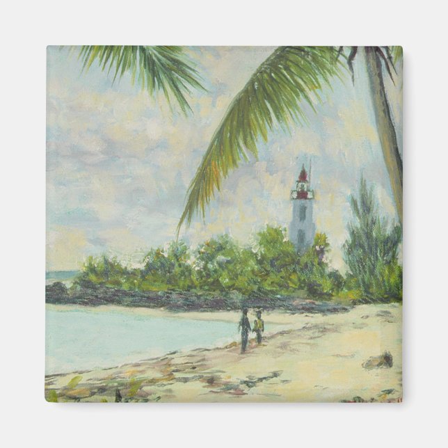 Aimant Le phare Zanzibar 1995 (Devant)