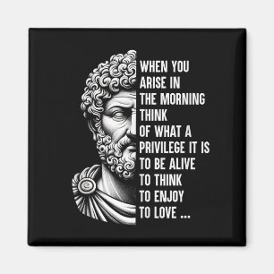 Aimant Le philosophe stoïque Marcus Aurelius Motivation d