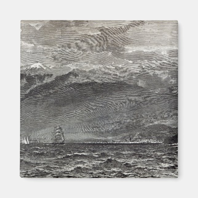 Aimant Le pic de Teneriffe, Sante Cruz (Devant)