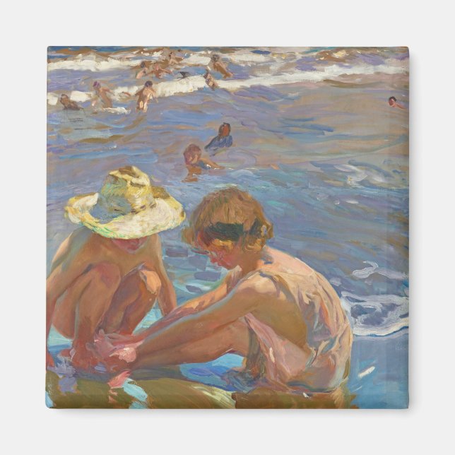 Aimant Le Pied Blessé, Joachin Sorolla (Devant)