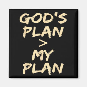 Aimant Le plan de Dieu > Mon plan drôles de chrétiens