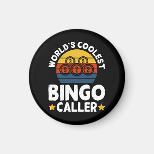 Aimant Le plus cool des animateurs de bingo au monde