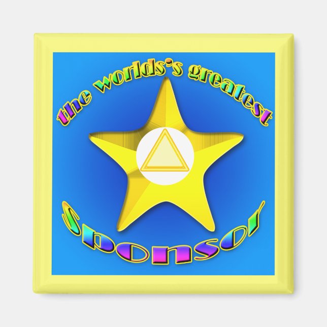 Aimant Le plus grand commanditaire du monde (Devant)