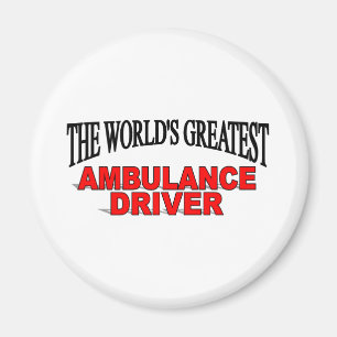 Aimant Le plus grand conducteur de l'ambulance du monde
