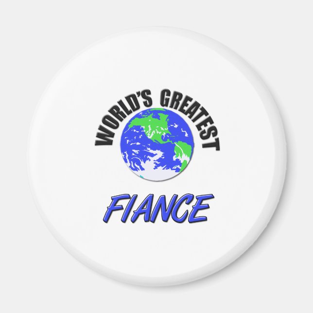 Aimant Le plus grand fiancé du monde (Devant)