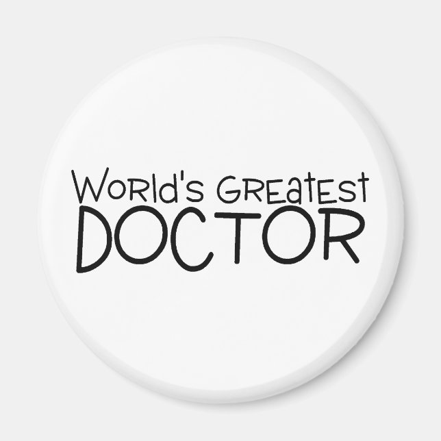 Aimant Le plus grand médecin du monde (Devant)