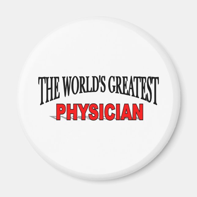 Aimant Le plus grand médecin du monde (Devant)