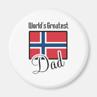 Aimant Le plus grand papa norvégien du monde