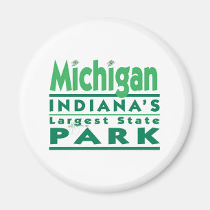 Aimant Le plus grand parc d'état du Michigan Indiana