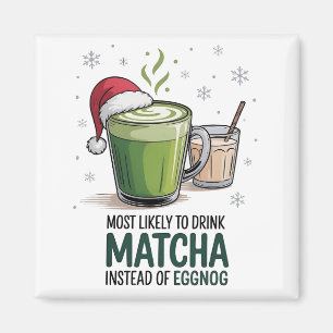 Aimant Le Plus Susceptible de Boire du Matcha au Lieu de