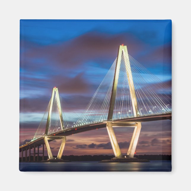 Aimant Le Pont Arthur Ravenel La Nuit (Devant)
