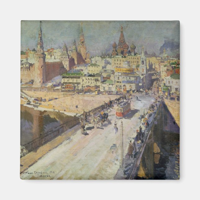 Aimant Le pont de la rivière Moskva, 1914 (Devant)