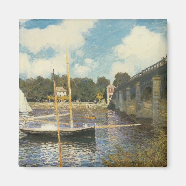 Aimant Le Pont de l'autoroute à Argenteuil par Claude Mon (Devant)