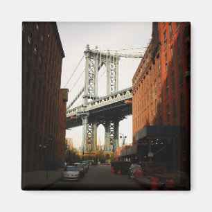 Aimant Le pont de Manhattan, une vue de rue