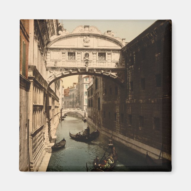 Aimant Le Pont des Soupirs II, Venise, Italie (Devant)