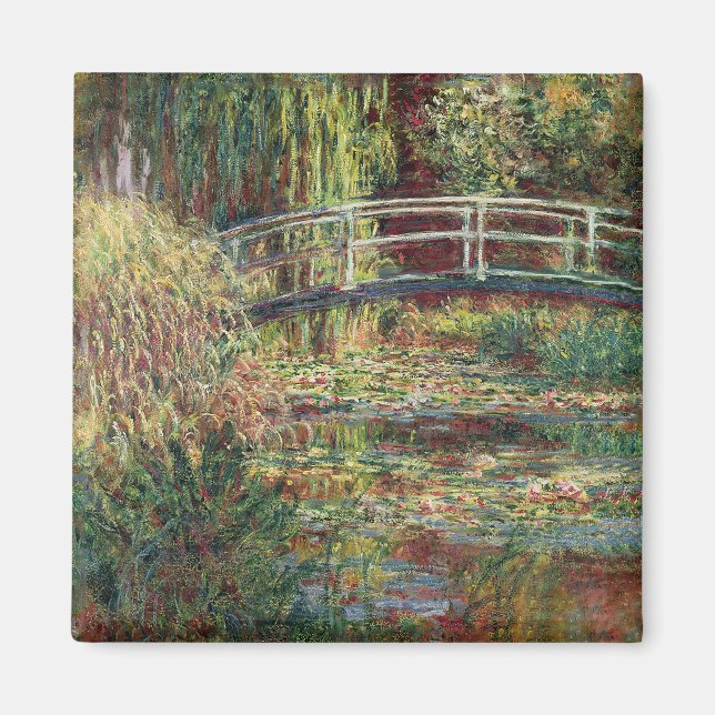 Aimant Le pont japonais Claude Monet (Devant)