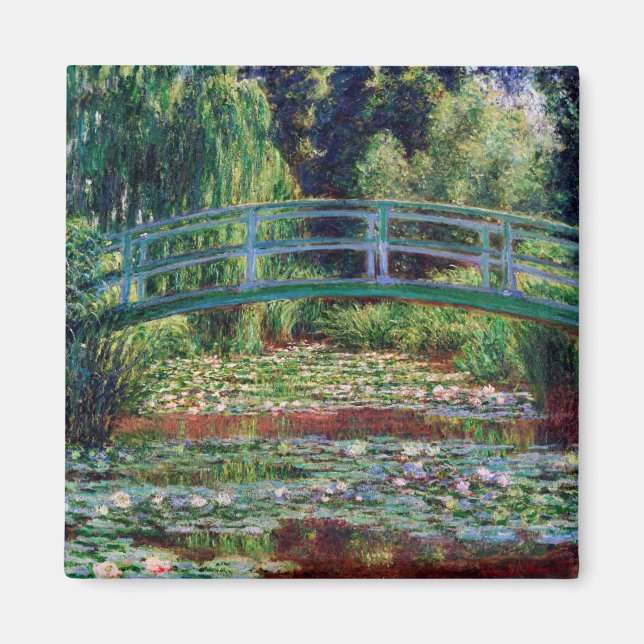 Aimant Le Pont Japonais (Etang Lily), Monet (Devant)