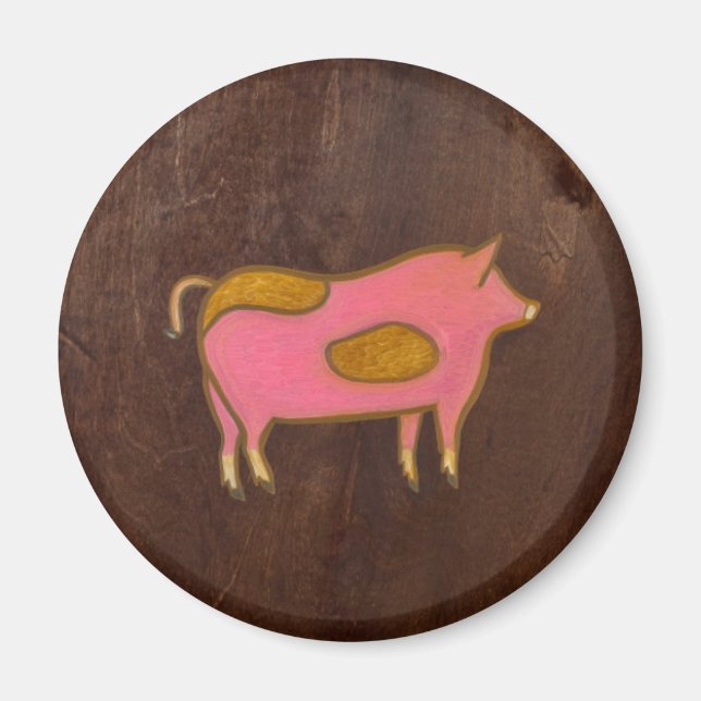 Aimant Le porc 2009 (Devant)