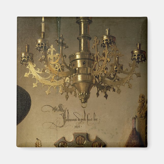 Aimant Le portrait de Giovanni Arnolfini (Devant)