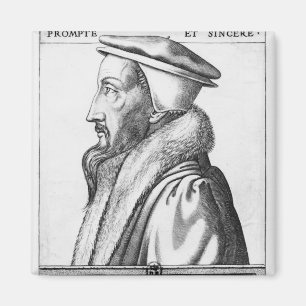 Aimant Le portrait de Jean Calvin a vieilli 53, 1564