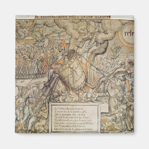 Aimant Le pot de fusion renversant