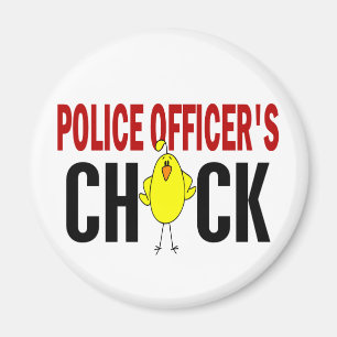 Aimant Le poussin 1 du policier