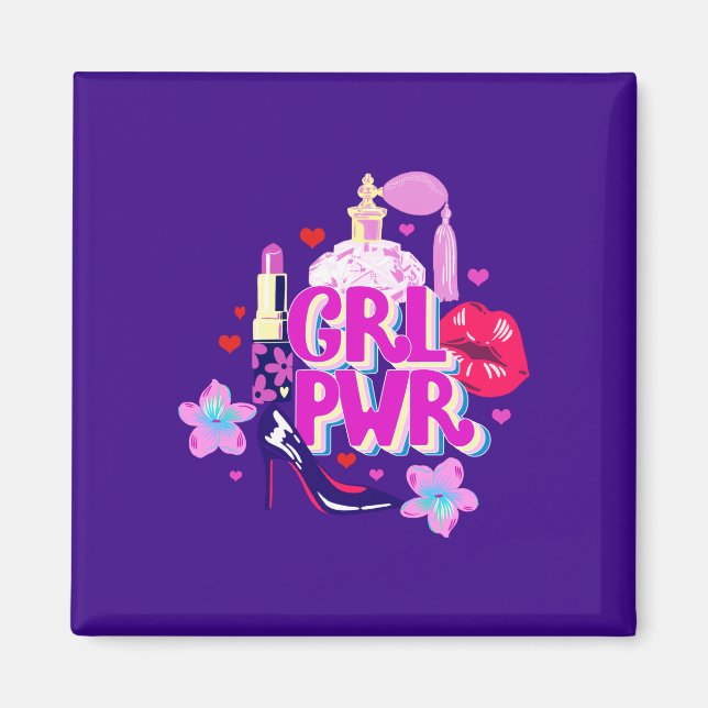 Aimant Le pouvoir des filles (Devant)