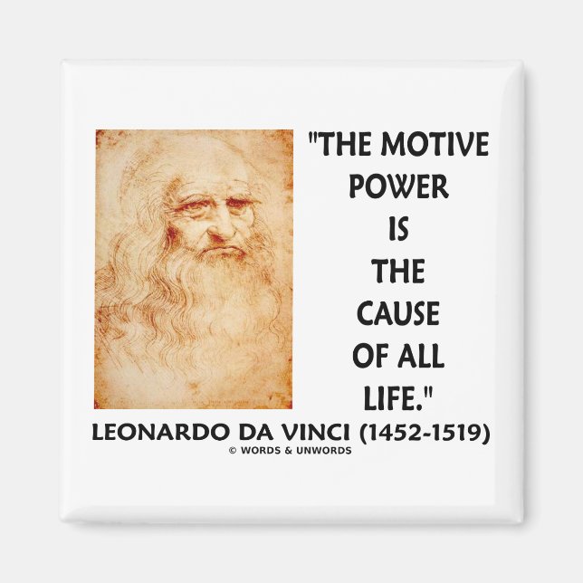 Aimant Le Pouvoir Motif De Vinci Est La Cause De Toute Vi (Devant)