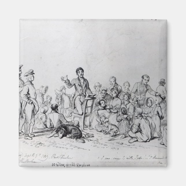 Aimant Le prédicateur, 1837 (Devant)