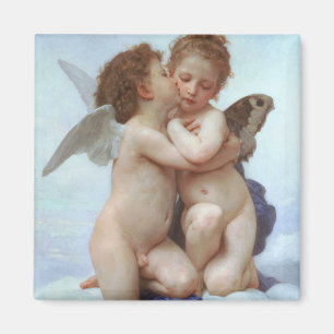 Aimant Le premier baiser, Amor et Psyche, Bouguereau