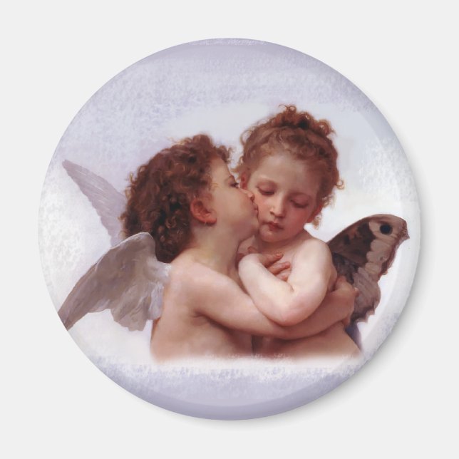 Aimant Le premier baiser de William Bouguereau (Devant)