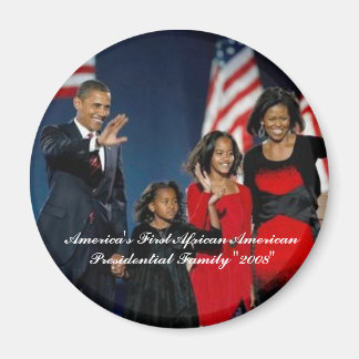 Aimant Le premier président afro-américain de l'Amérique.