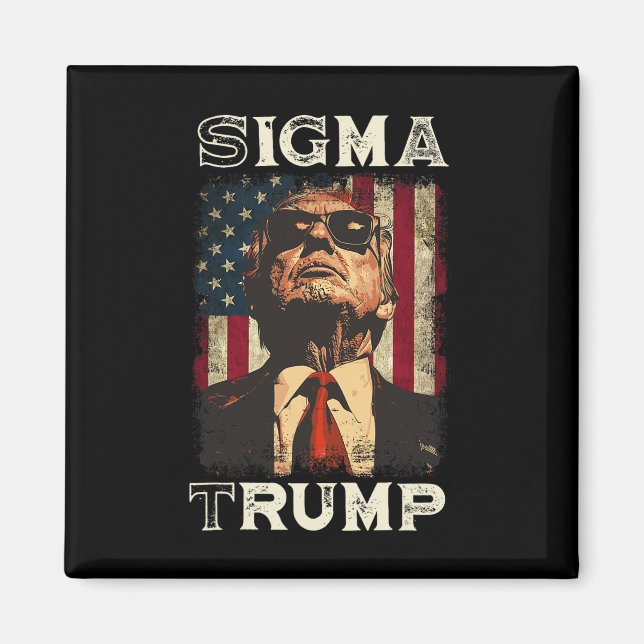 Aimant Le président Donald Trump - Sigma Trump (Devant)