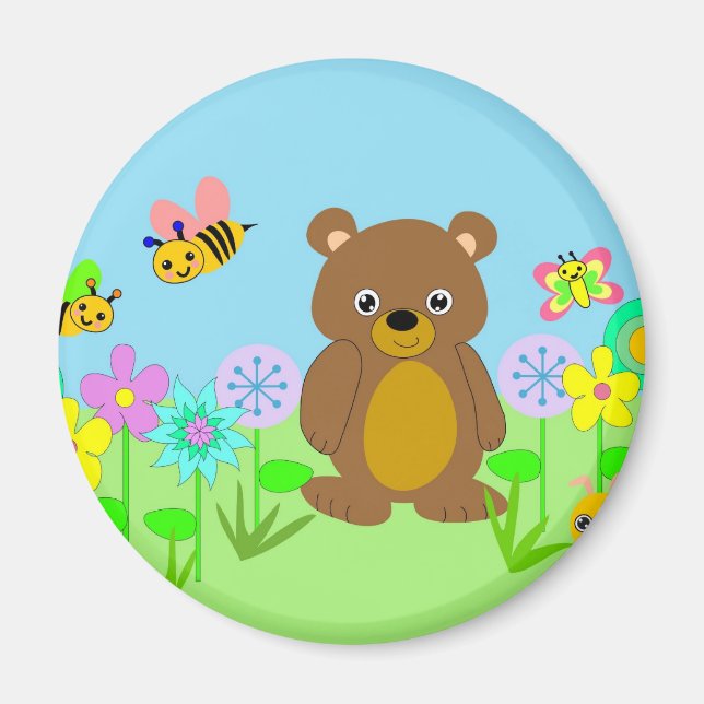 Aimant Le printemps est dans l'air (Devant)