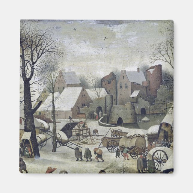 Aimant Le recensement de Bethléem (Devant)
