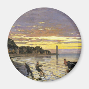 Aimant Le remorquage d'un bateau, Honfleur