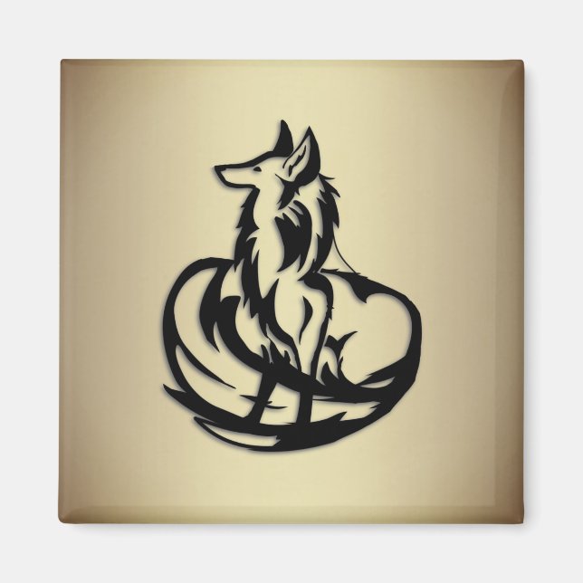 Aimant Le renard (Devant)