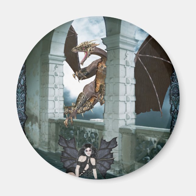 Aimant Le repaire du Dragon (Devant)