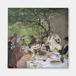 Aimant Le repas de mariage chez Yport, 1886