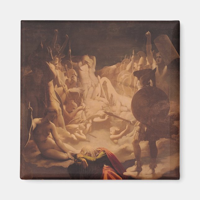 Aimant Le rêve d'Ossian, 1813 (Devant)