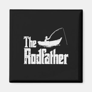 Aimant Le Rodfather Fun Fishing Fête des Pères Film Pun P