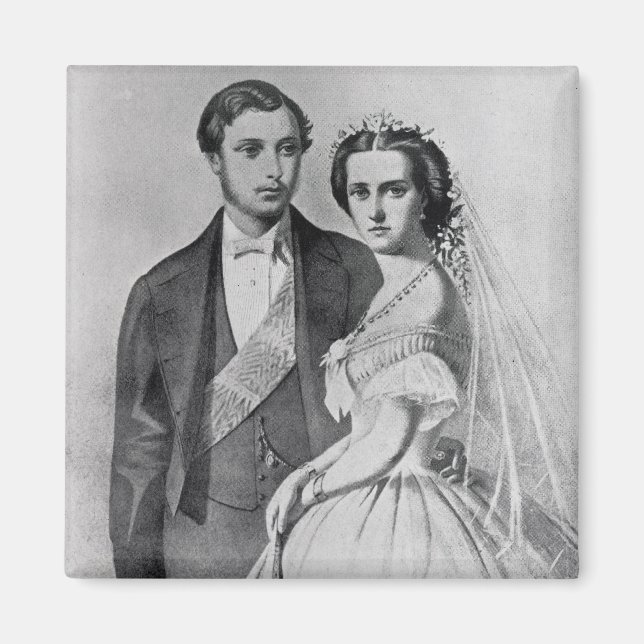 Aimant Le roi Edward et la reine Alexandra (Devant)