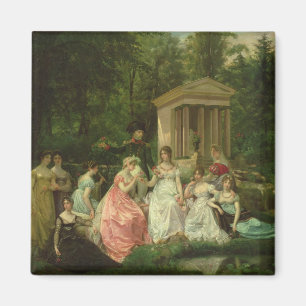 Aimant Le rose de Malmaison, c.1867