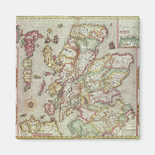Aimant Le royaume d'Ecosse, gravé par Jodocus