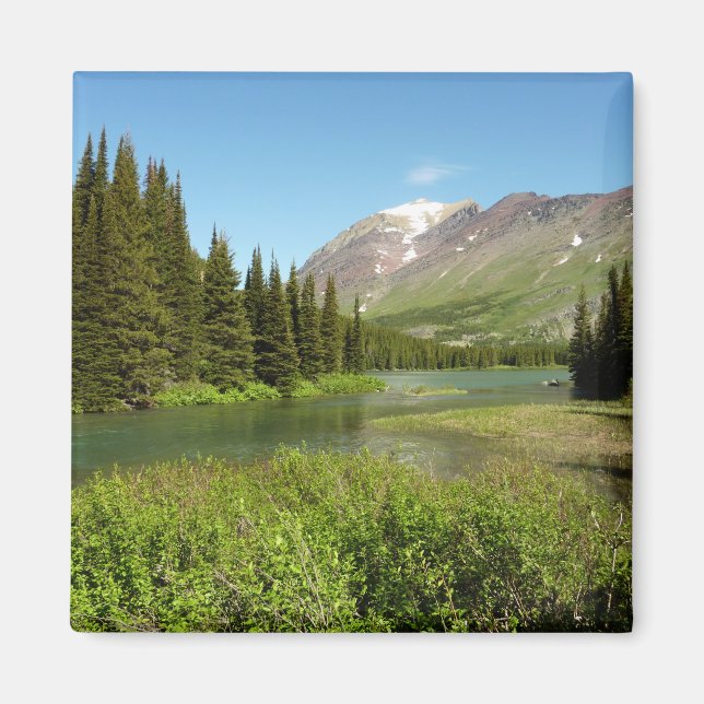 Aimant Le ruisseau Grinnell au parc national Glacier (Devant)