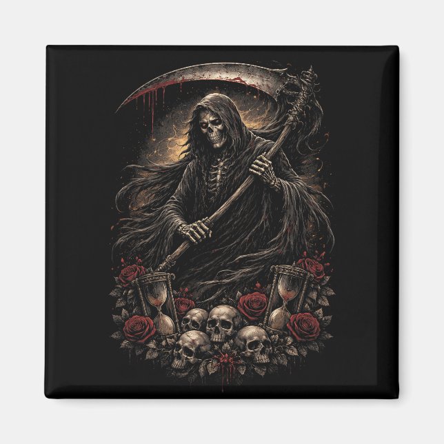 Aimant Le Sablier de la Mort (Devant)