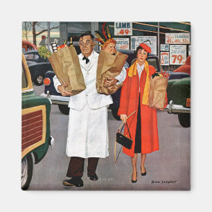 Aimant Le sac plein de problèmes